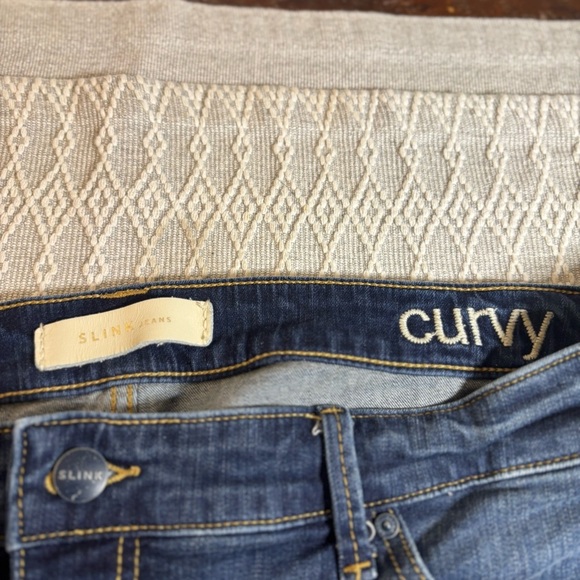 Slink Jeans Curvy Women’s Plus Size Shorts Size 18, Dark Wash. Blue. - Picture 5 of 7